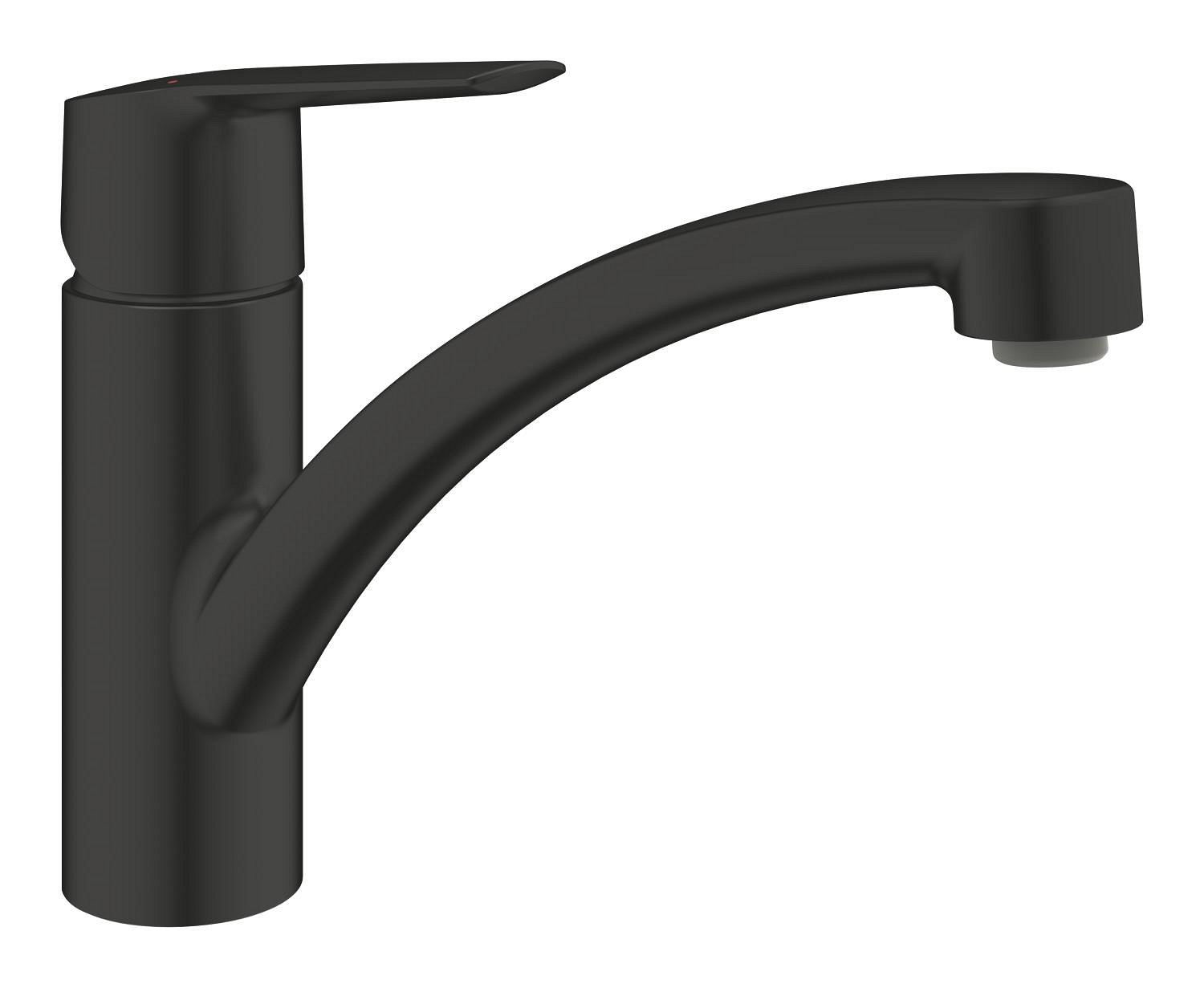 Grohe Baterie bucatarie grohe start, medie, tip l, mat, negru, 324412432