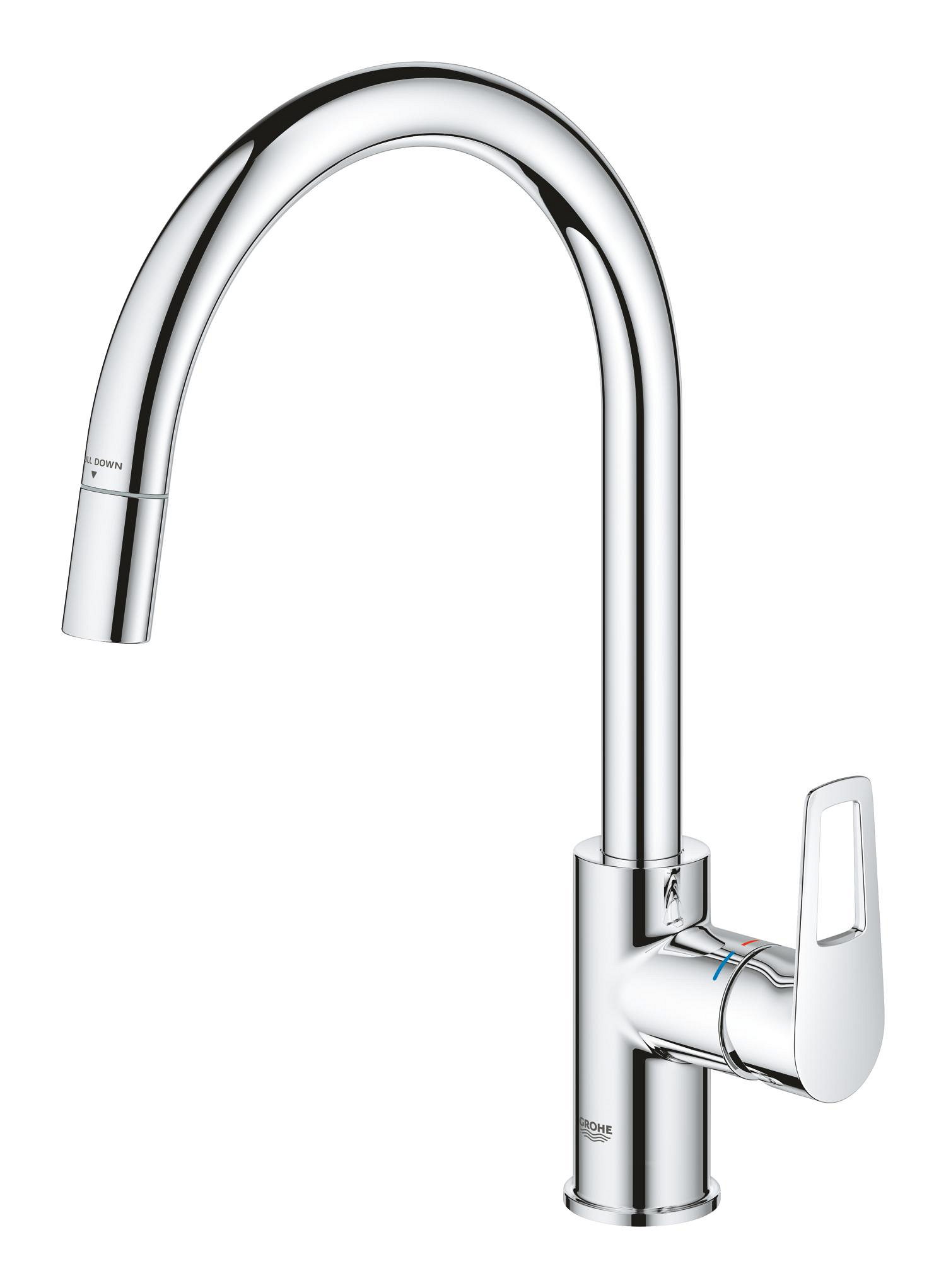 Baterie bucatarie Grohe 30556000, StartLoop, tip comanda monocomanda, 