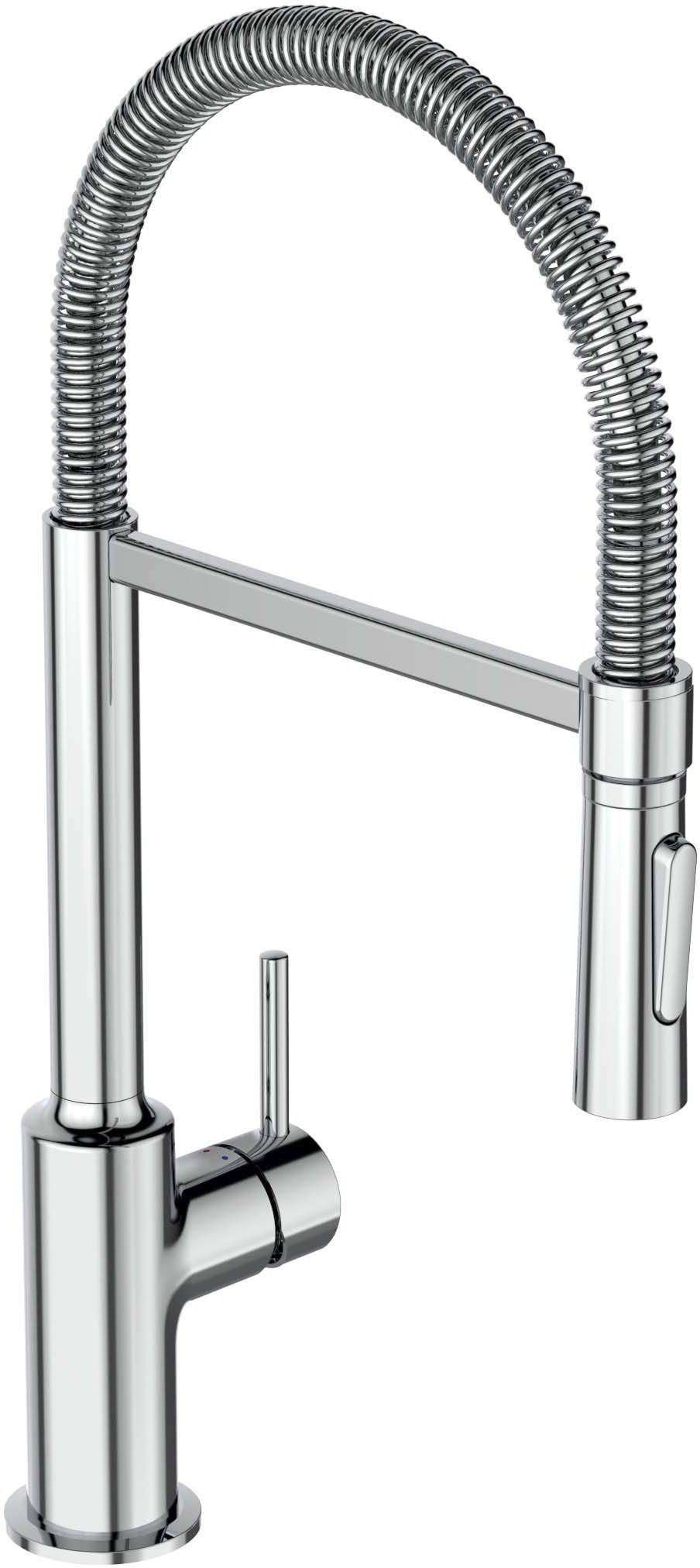 Ideal Standard Baterie bucatarie ideal standard ceralook, extra inalta, tip c, dus, crom, bc302aa
