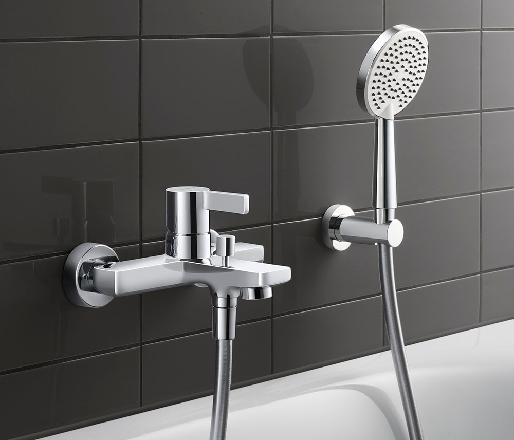 Baterie cada Duravit DE5230000010, D-Neo, montaj pe perete, tip incast