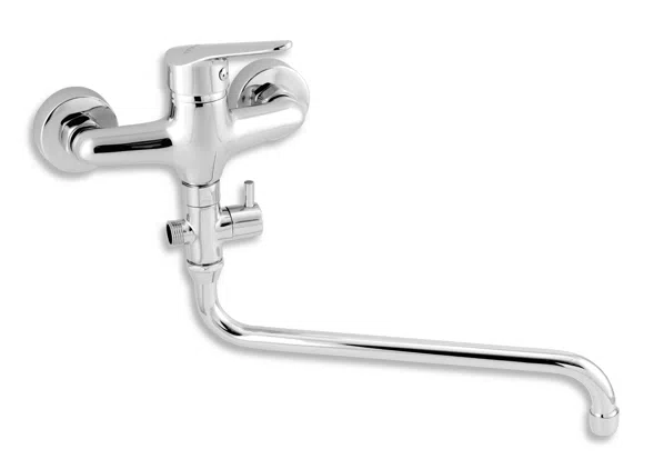 Ferro Baterie cada ferro iris, aparenta, diverter, pipa pivotanta, crom, 94471/1,0