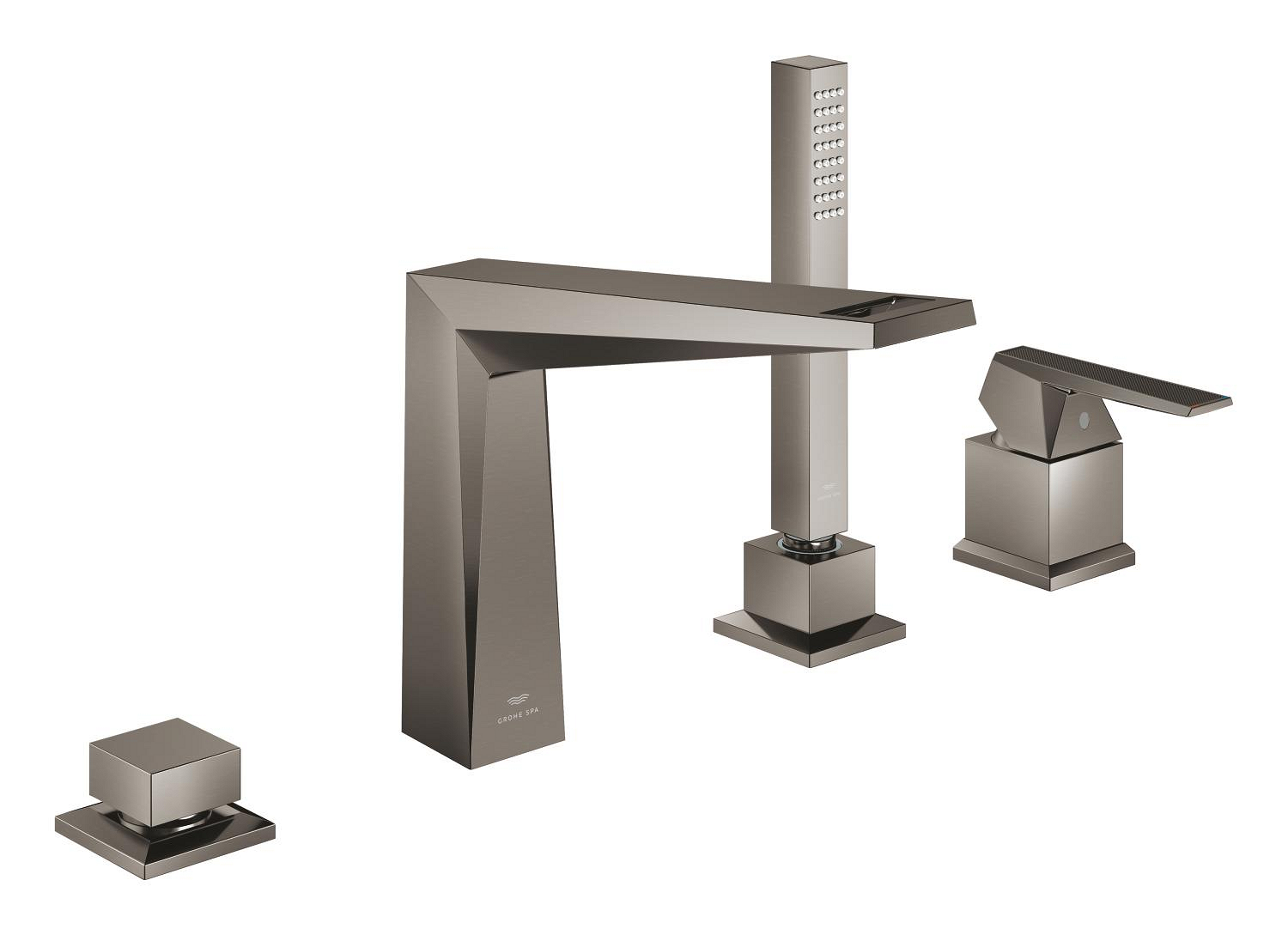 Grohe SPA Baterie cada grohe allure brilliant pc, pe cada, set dus, mat, grafit, 29523al0