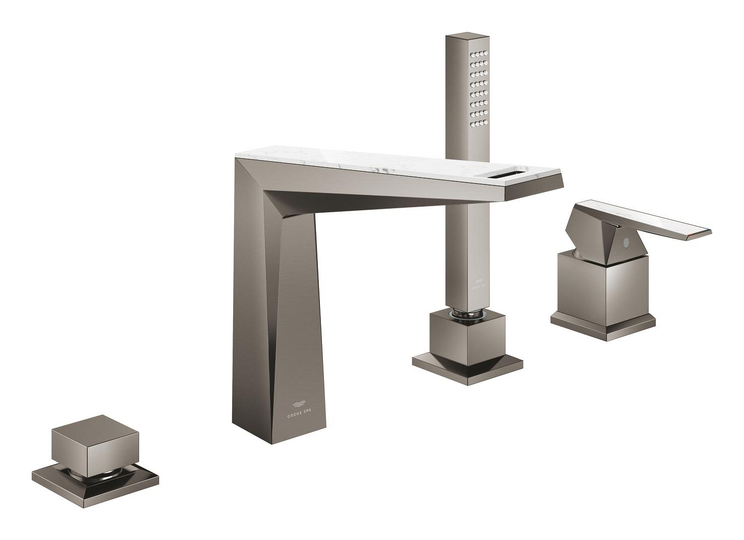 Grohe SPA Baterie cada grohe allure brilliant pc, pe cada, set dus, mat, grafit, 29525al0