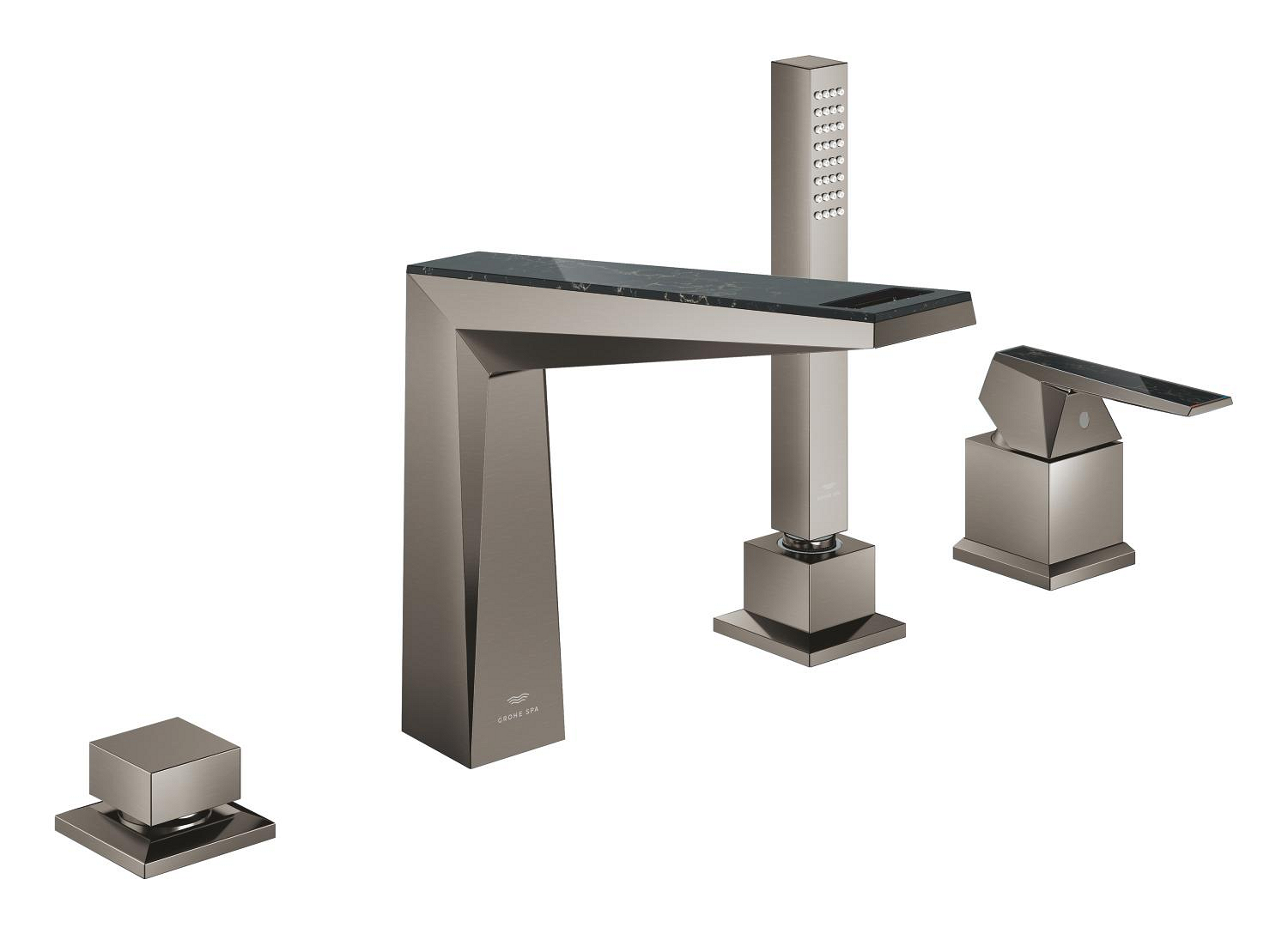 Grohe SPA Baterie cada grohe allure brilliant pc, pe cada, set dus, mat, grafit, 29527al0