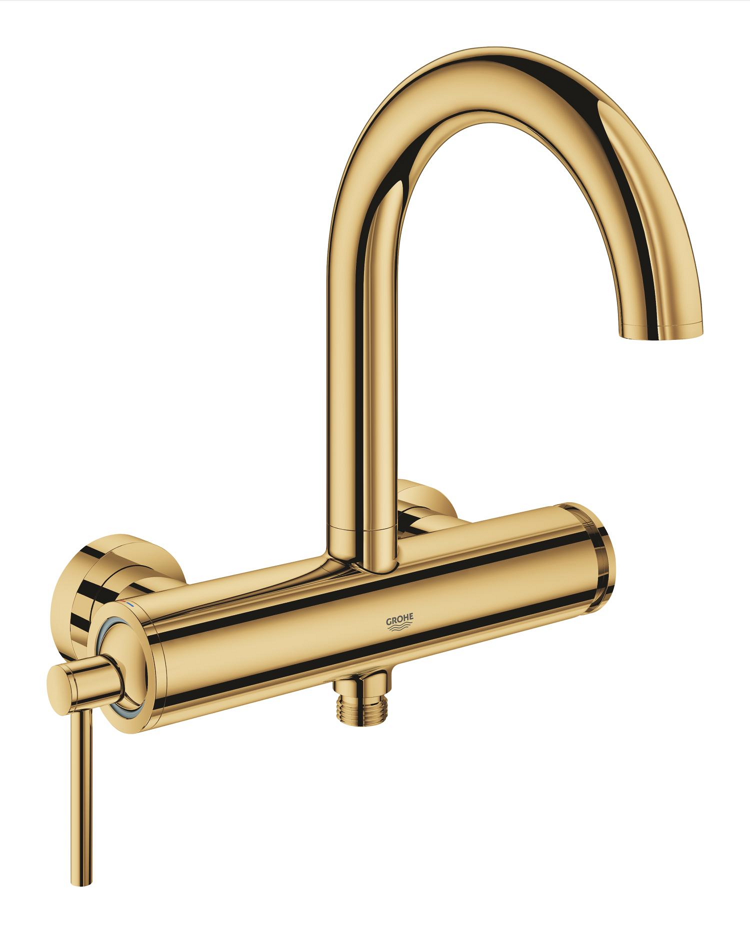 Grohe Baterie cada grohe atrio 32652gl3, 1/2'', aparenta,  diverter, lucios, auriu