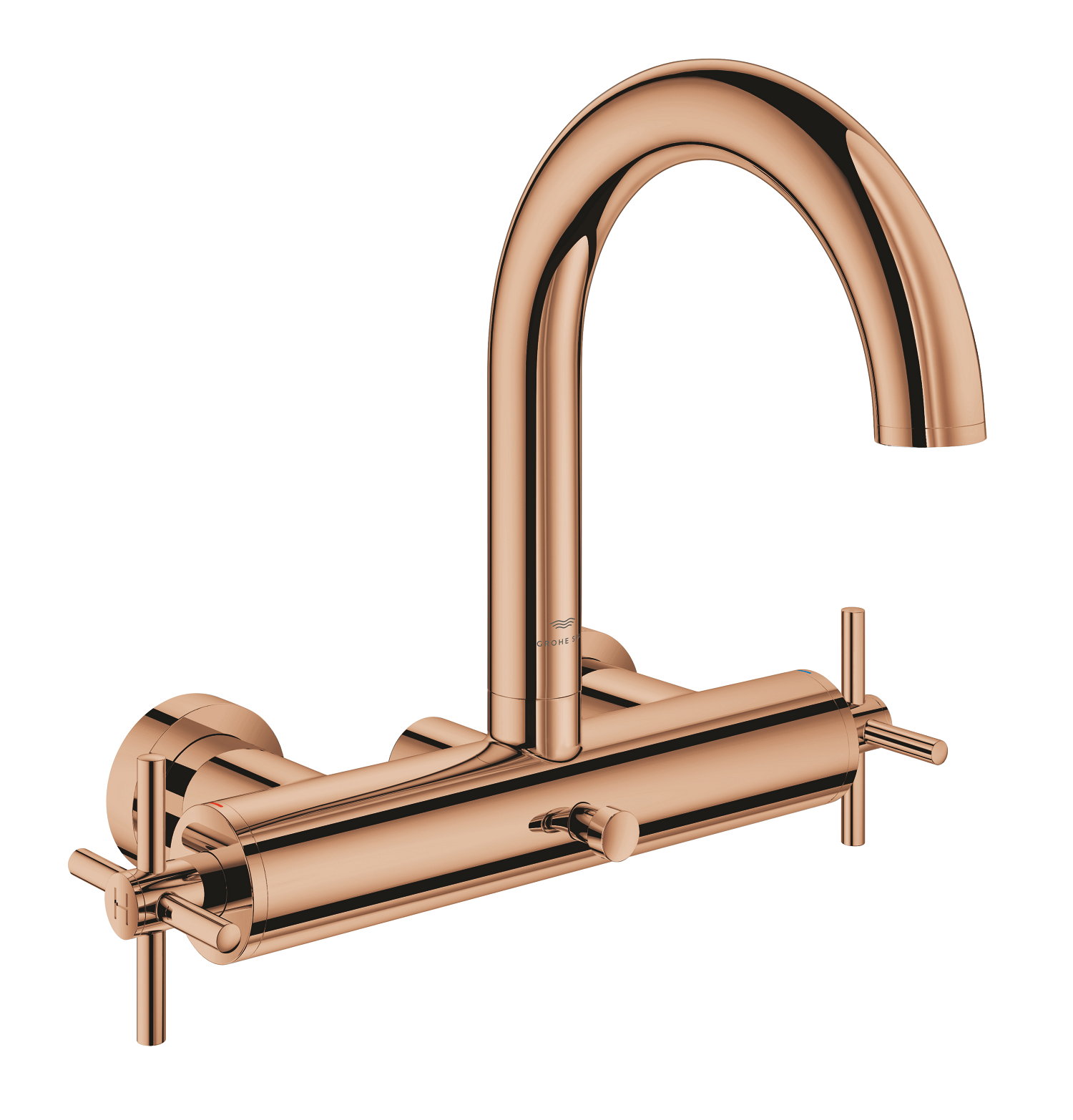 Grohe SPA Baterie cada grohe atrio, aparenta, diverter, lucios, cupru, 25268da0