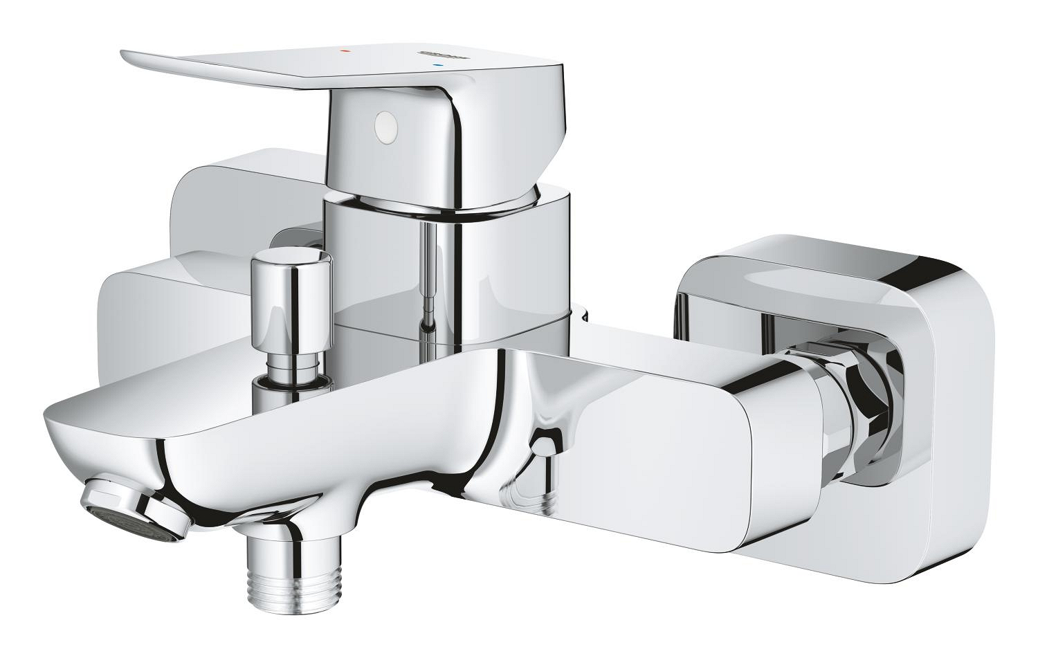 Baterie cada Grohe 1018720000, Dice, montaj pe perete, tip incastrare 