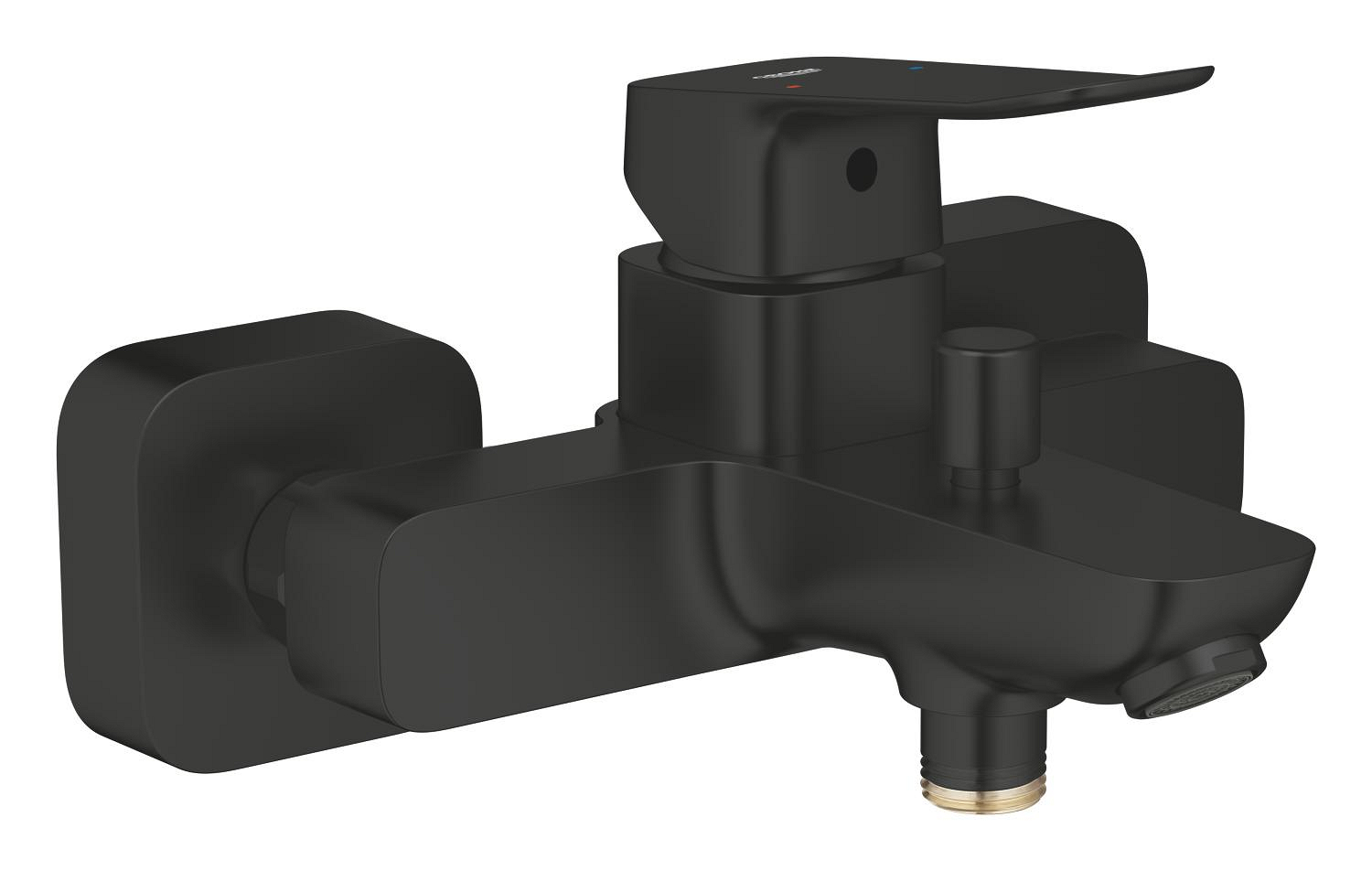 Grohe Baterie cada grohe dice, aparenta, diverter, mat, negru, 1018722430