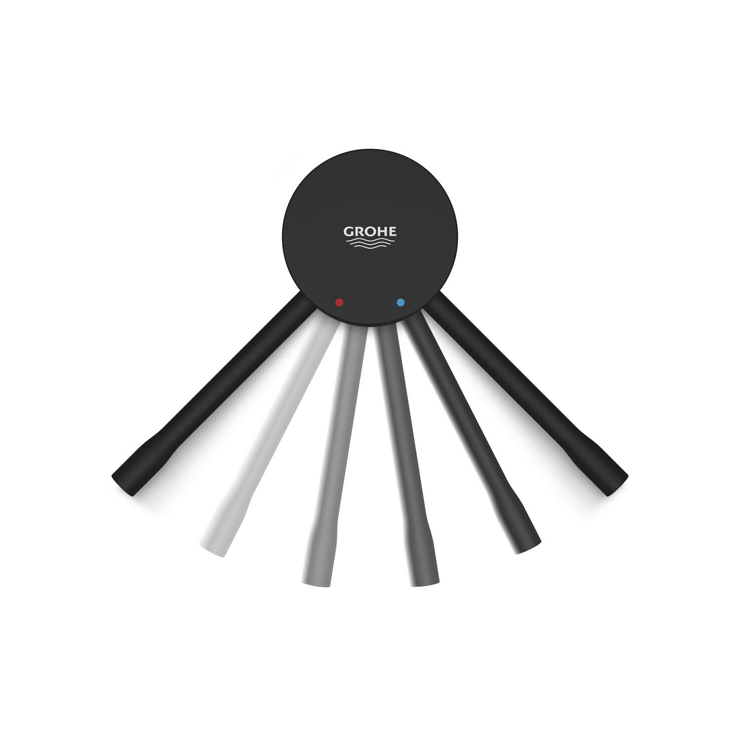 Baterie cada Grohe 336242431, Essence, montaj pe perete, tip incastrar