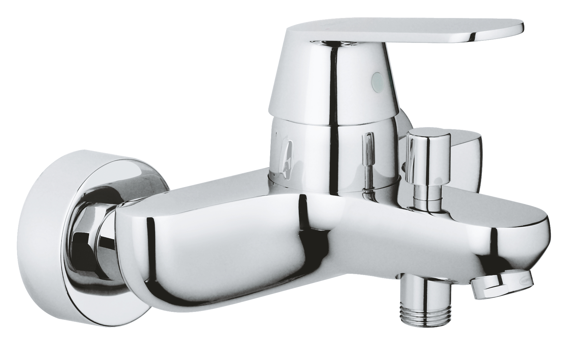 Grohe Baterie cada grohe eurosmart 32831000, 1/2'', monocomanda, cartus ceramic, diverter, protectie reflux, crom