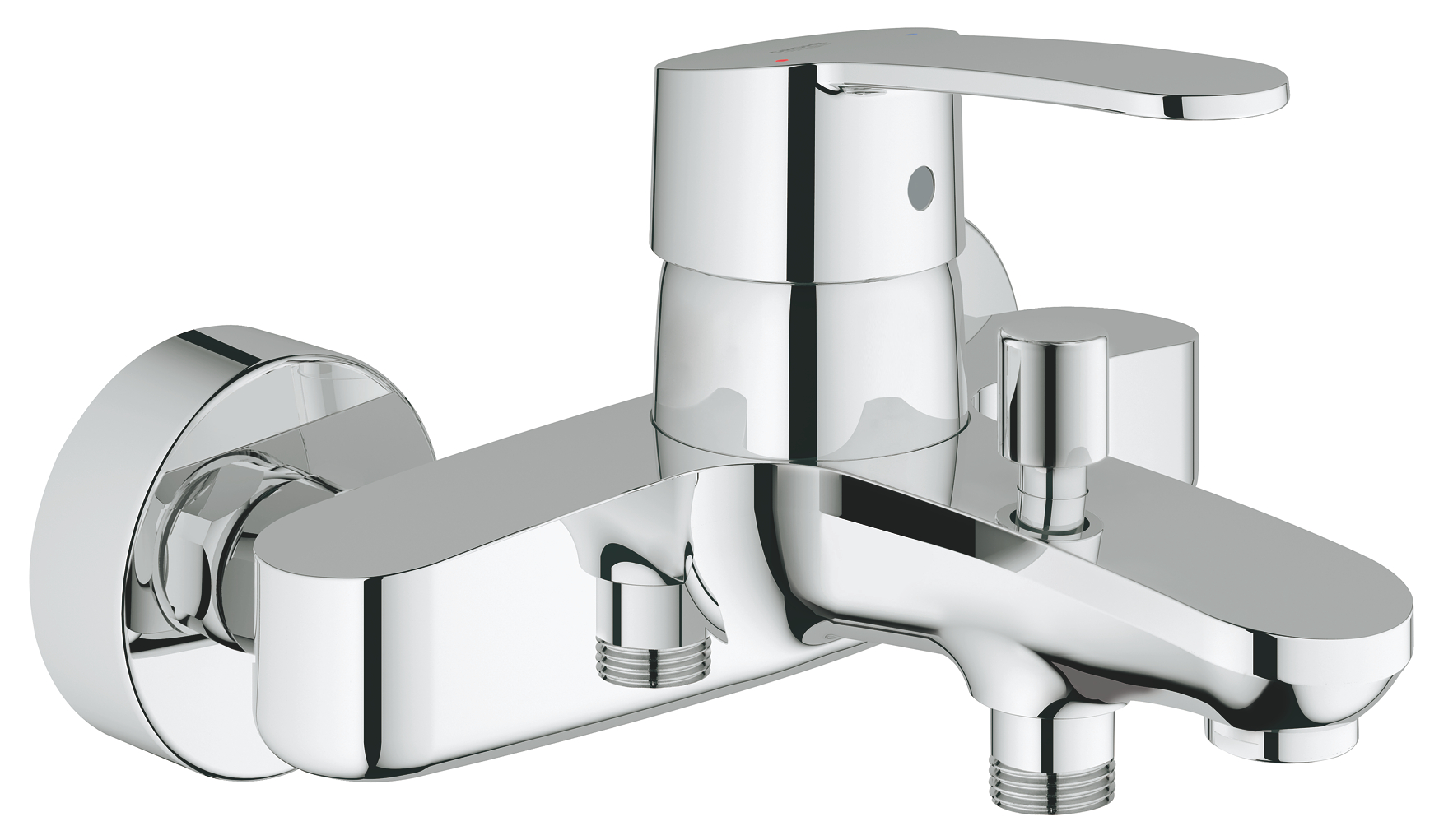Grohe Baterie cada grohe eurostyle cosmopolitan 33591002 1/2'', monocomanda, cartus ceramic, diverter, protectie reflux, crom