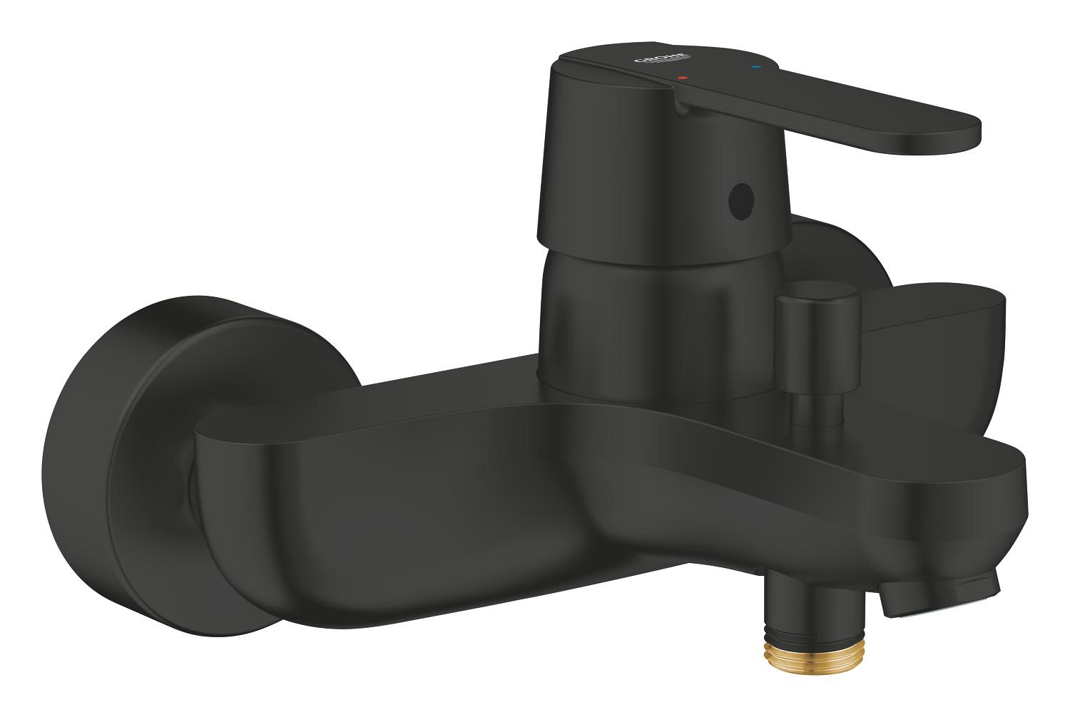Grohe Baterie cada grohe get, aparenta, diverter, mat, negru, 328872430
