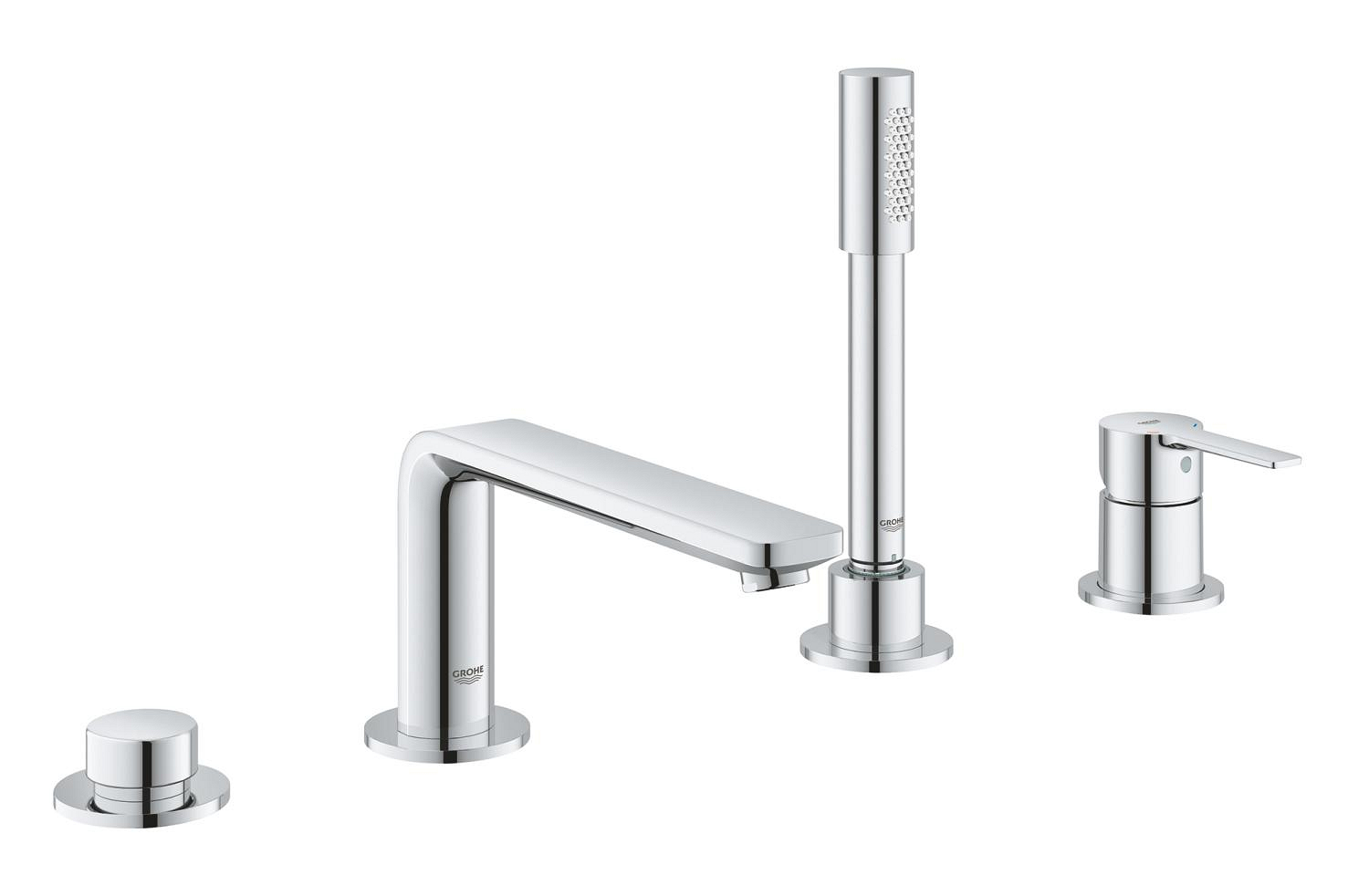 Grohe Baterie cada grohe lineare 19577001, 1/2'', pe cada, set dus, crom