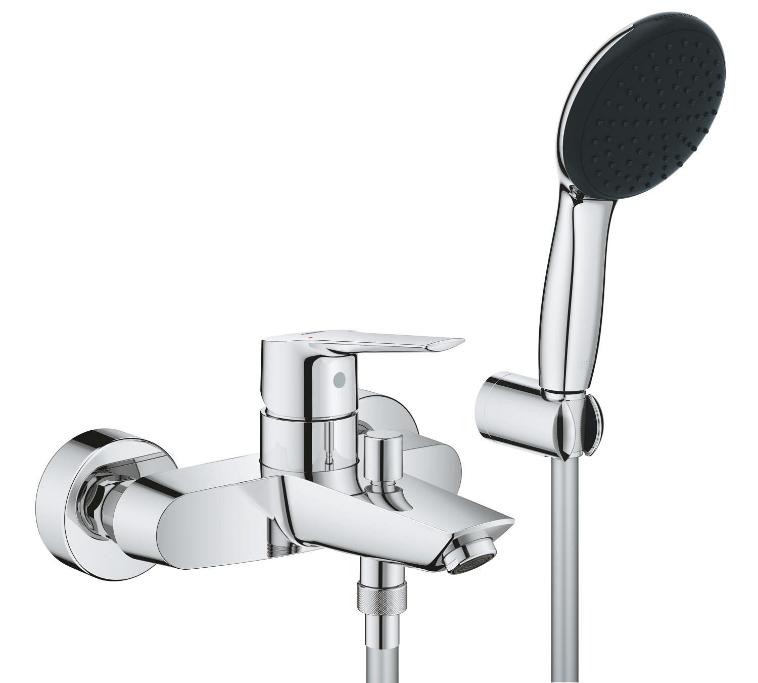 Grohe Baterie cada grohe start, aparenta, diverter, set de dus, crom, 25283002