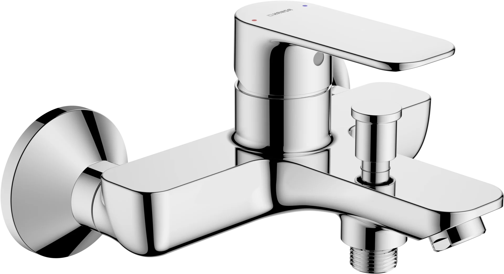 Hansa Baterie cada hansa basis, aparenta, diverter, crom, 55442103