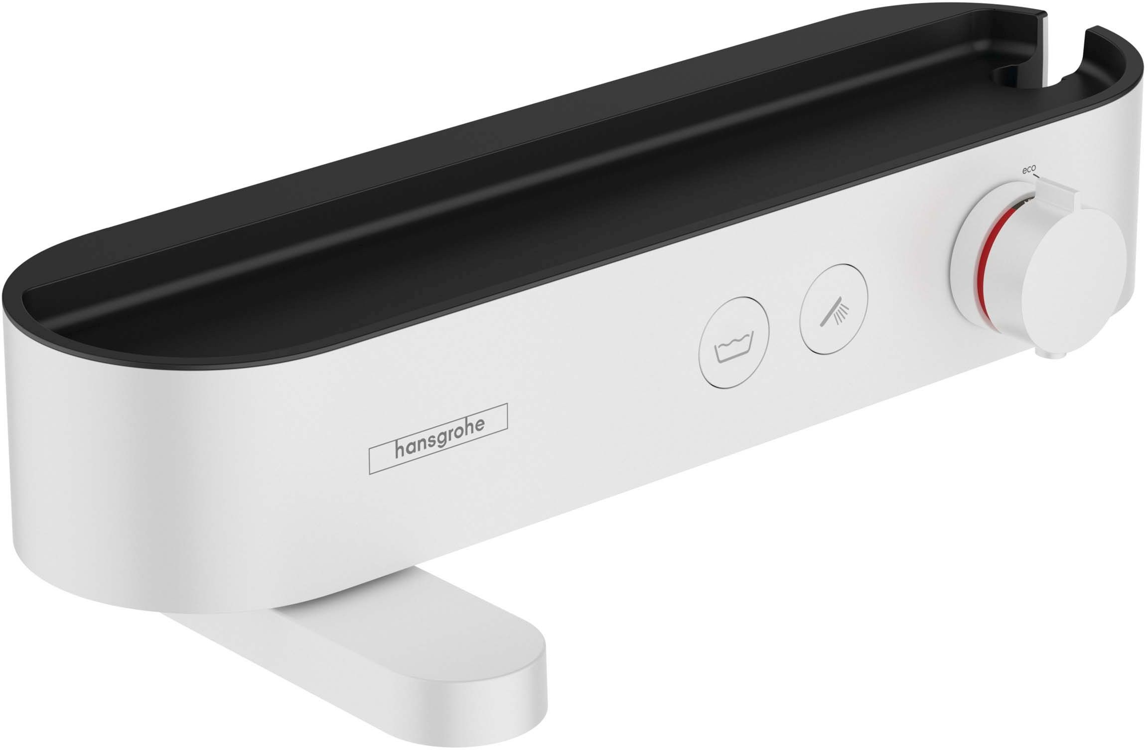Hansgrohe Baterie cada hansgrohe showertablet select, aparenta, termostat, mat, alba, 24340700