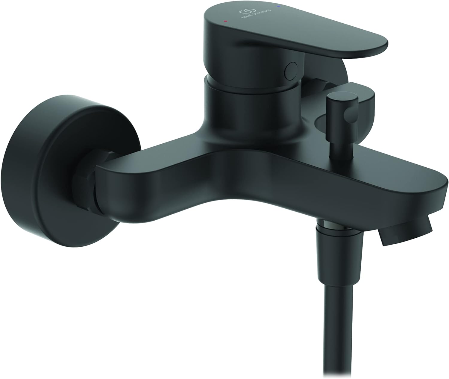 Ideal Standard Baterie cada ideal standard cerafine o, aparenta, set dus, mat, negru, bc706xg
