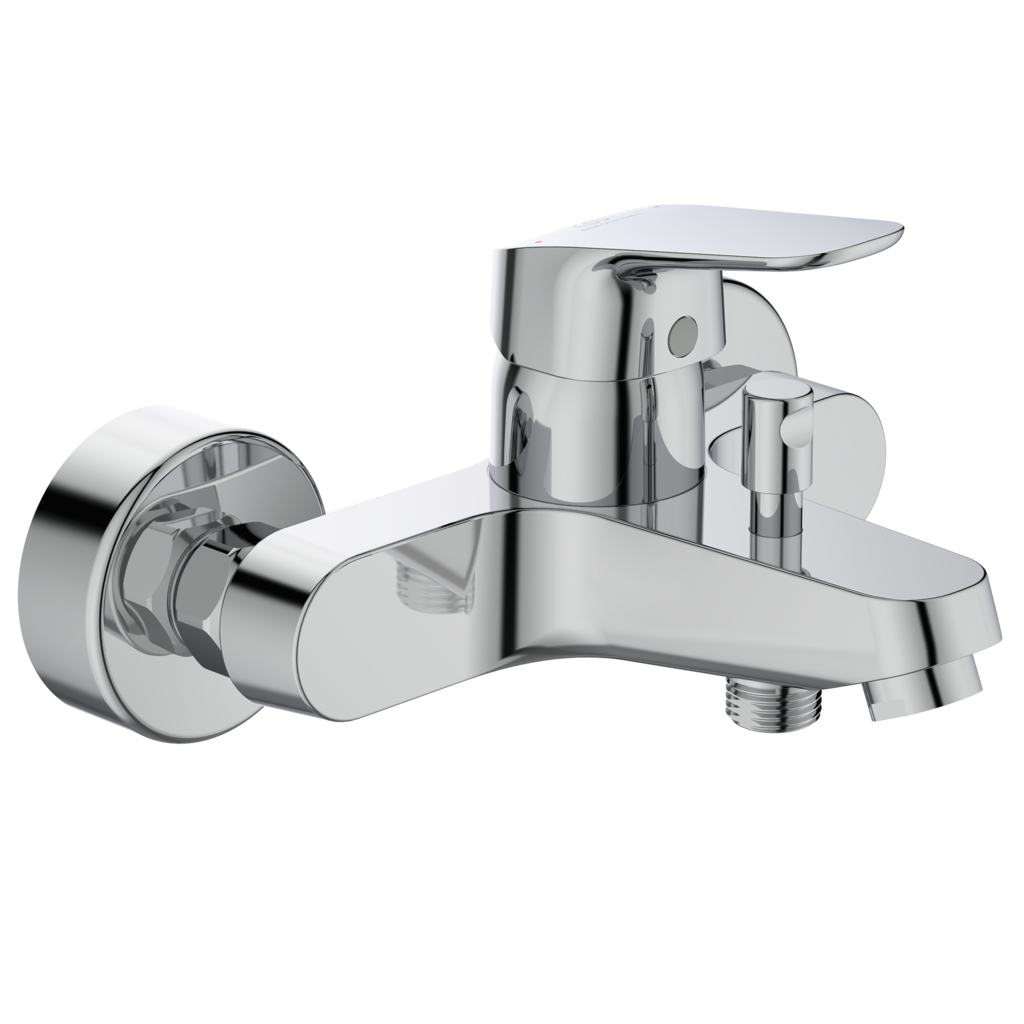 Ideal Standard Baterie cada ideal standard ceraflex b1721, 1/2'', aparenta, monocomanda, diverter, cartus ceramic, crom