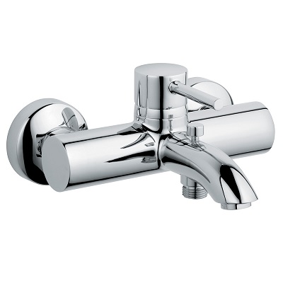 Kludi Baterie cada kludi bozz 386910576, 1/2'', aparenta, monocomanda, diverter, cartus ceramic, crom