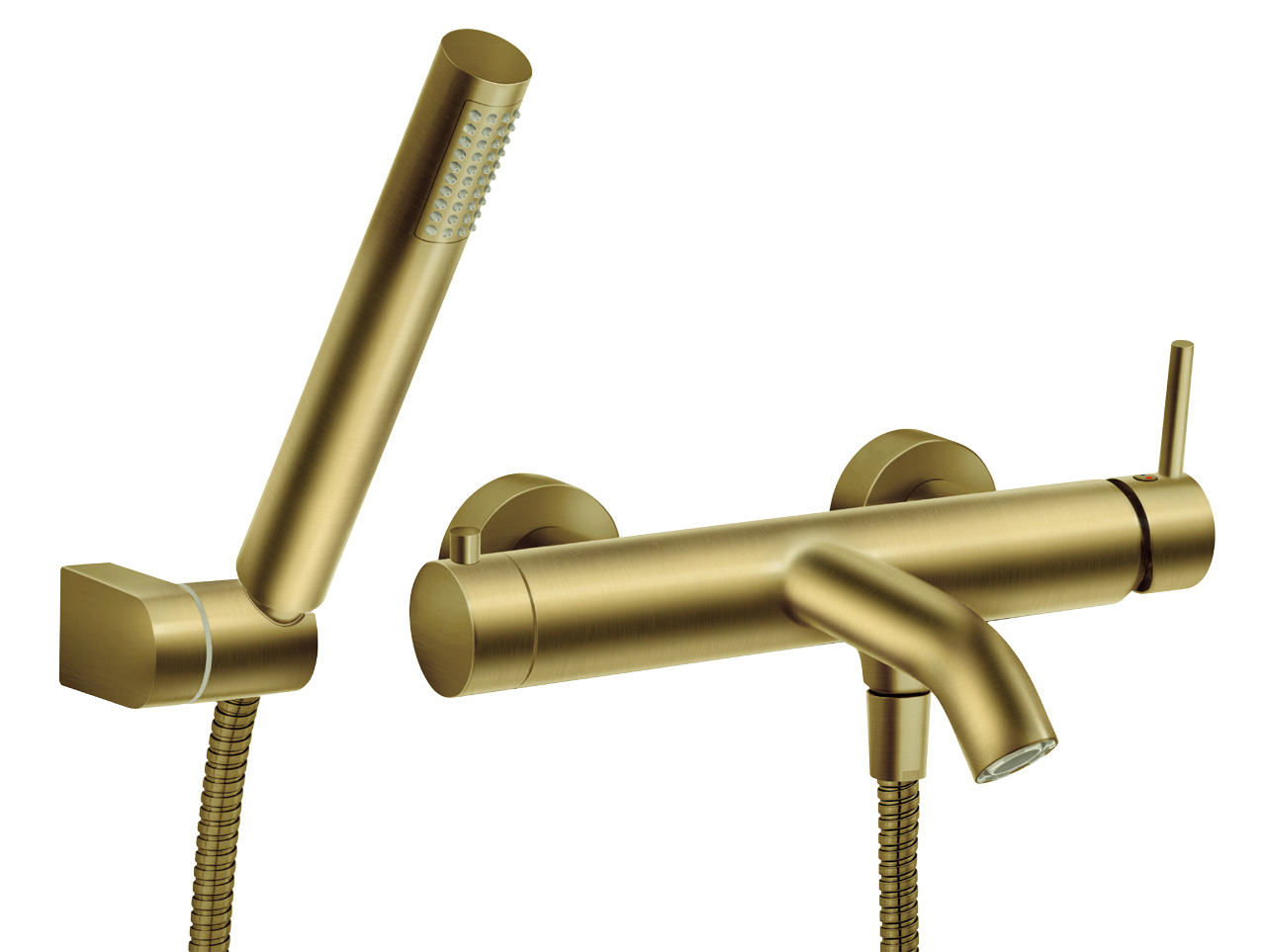Novaservis Baterie cada novaservis ciriculus, aparenta, set dus, mat, auriu, bck11bg