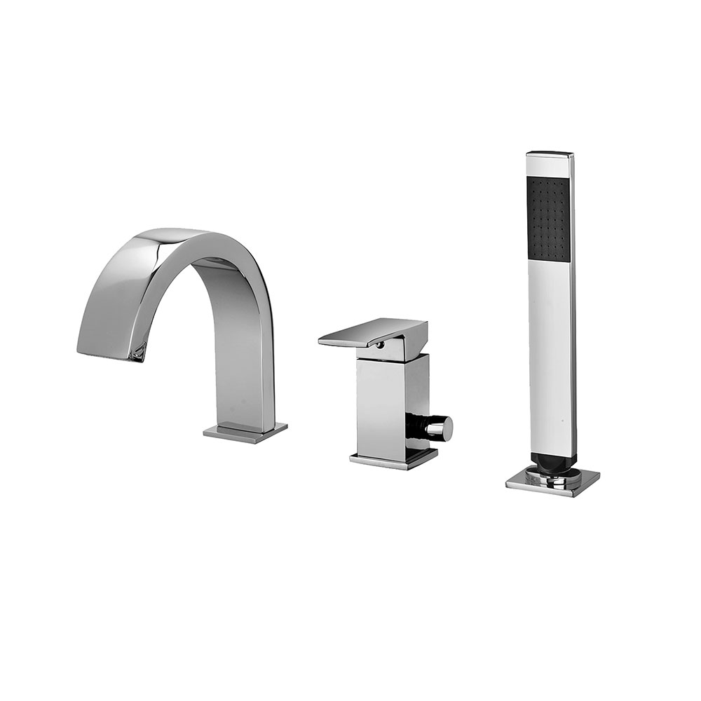 Paffoni Baterie cada paffoni effe, pe cada, set dus, crom, el040cr