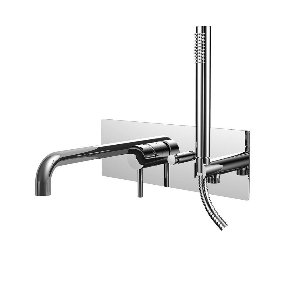 Paffoni Baterie cada paffoni light, aparenta, set dus, crom, lig001cr