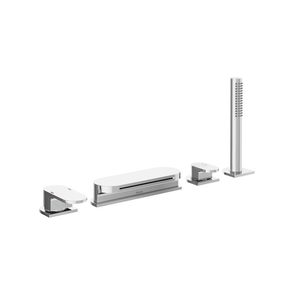 Ravak  Baterie cada ravak chrome, pe cada, set dus, waterfall, crom, x070073