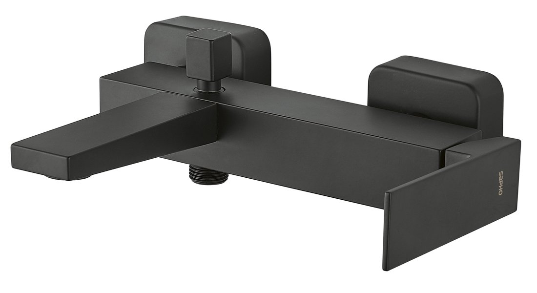 Sapho Baterie cada sapho, aparenta, diverter, mat, negru, 1102-70b