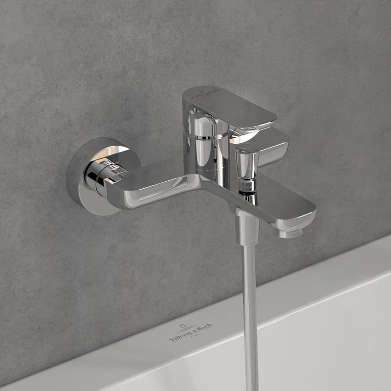 Villeroy and Boch Baterie cada villeroy and boch, aparenta, crom, tvt10400100061