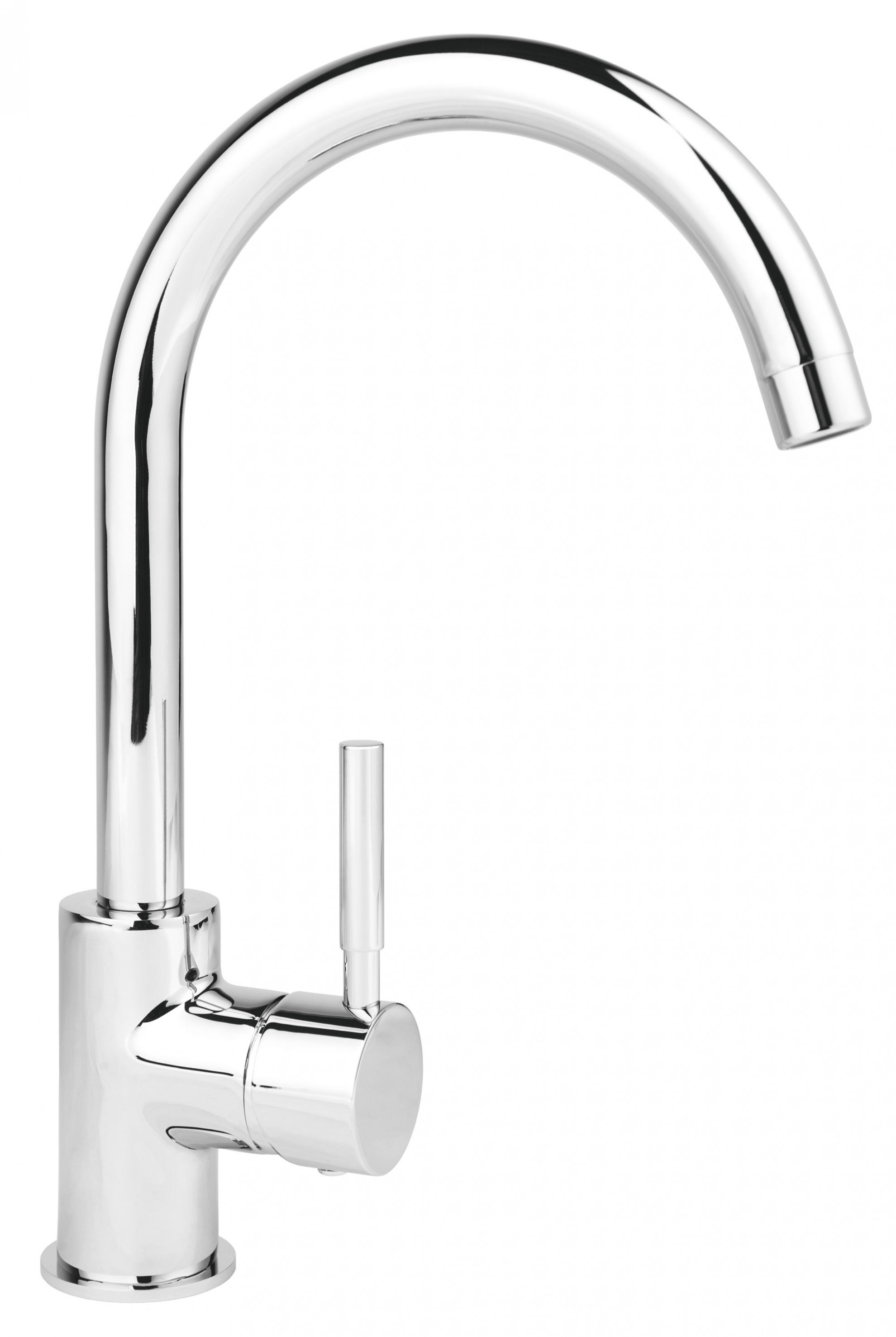 Ferro Baterie de bucatarie ferro lugio blg4, 3/8'', tip c, pipa inalta, pivotanta, monocomanda, cartus ceramic, crom