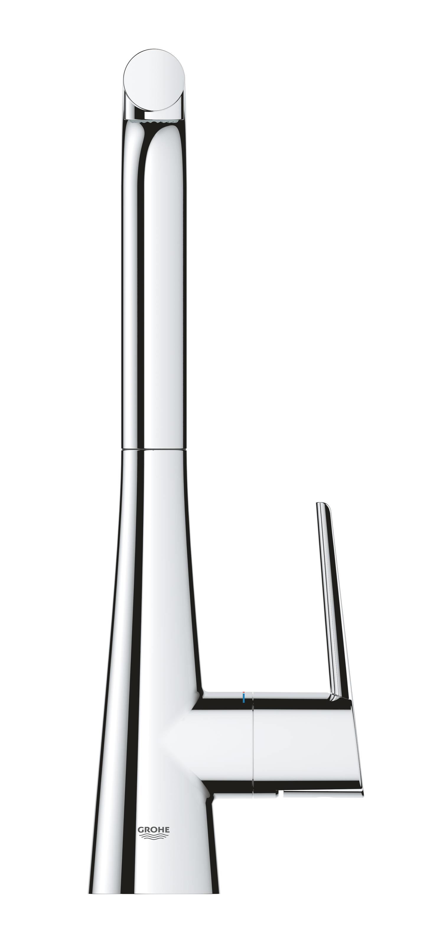Baterie de bucatarie Grohe 32553002, 1 bar, 380 mm, 205 mm, 1 orificii instalare, 2 sprayuri, 360 unghi pivotare, Crom