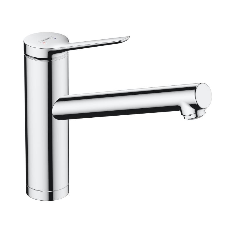Hansgrohe Baterie de bucatarie hansgrohe zesis m33 74805000, 3/8'', pipa medie, tip l, rabatabila, pivotanta, crom