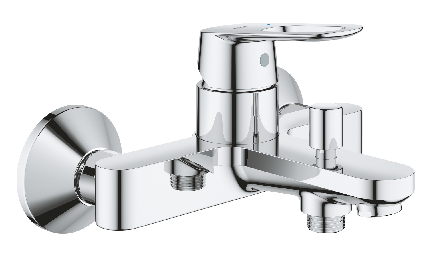 Grohe Baterie de cada grohe bauloop 23603000, 1/2'', aparenta, monocomanda, diverter, cartus ceramic, crom