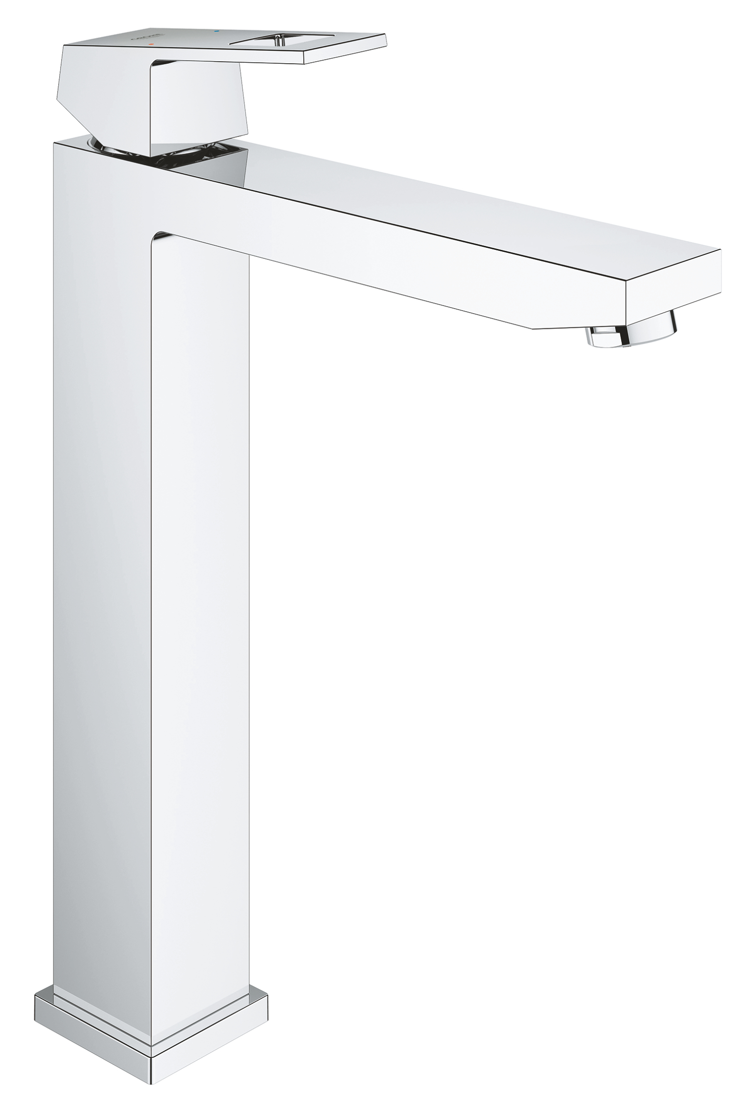 Grohe Baterie de lavoar grohe eurocube 23406000, 3/8'', marimea xl, monocomanda, cartus ceramic, fara evacuare, crom