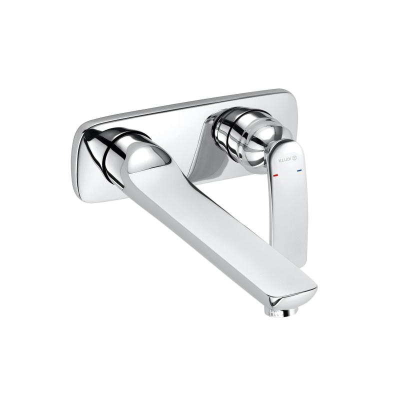 Kludi Baterie de lavoar kludi balance 522470575, montare pe perete, marimea l, 235 mm, monocomanda, necesita set fixare, crom
