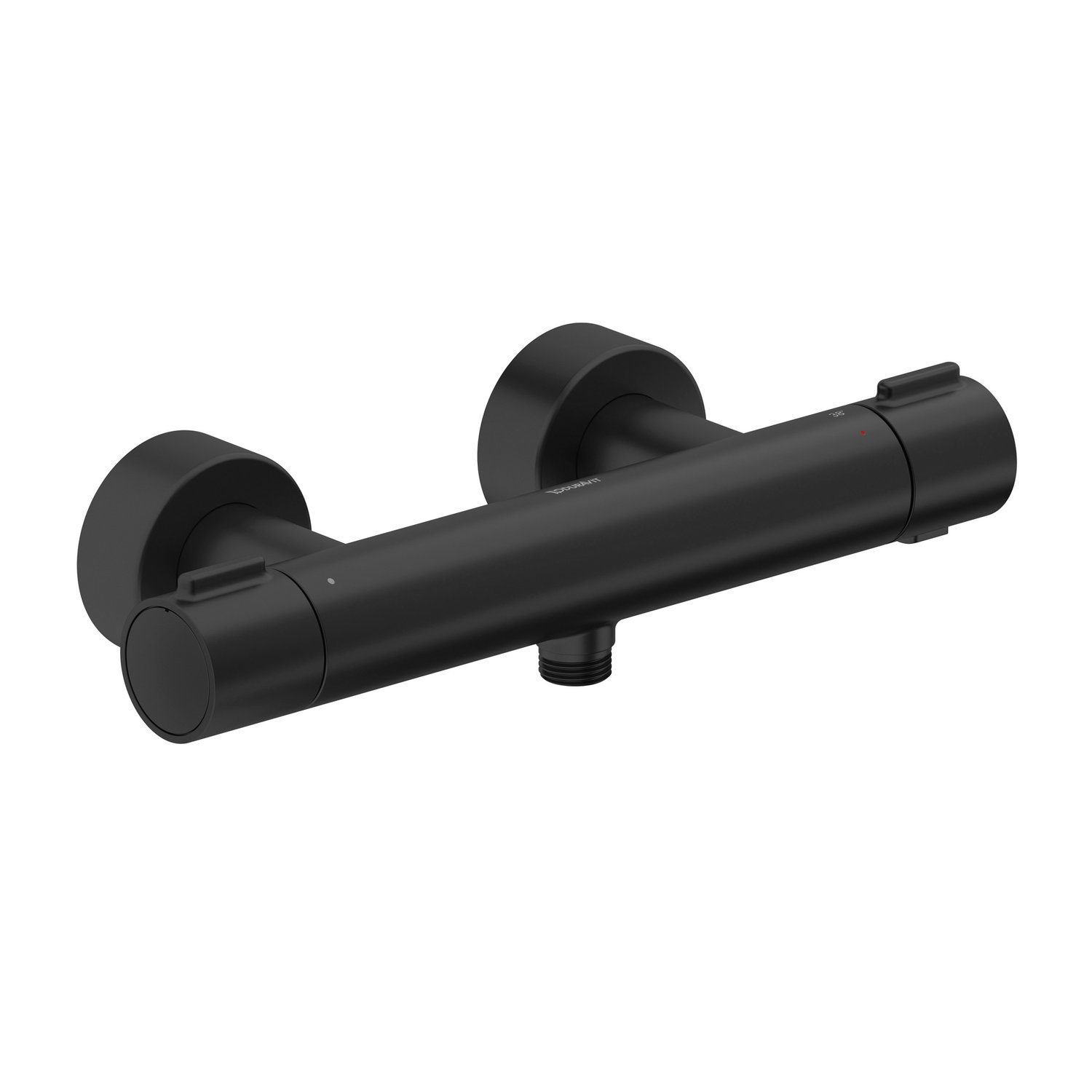 Duravit  Baterie dus duravit, aparenta, termostat, mat, negru, th4220000046