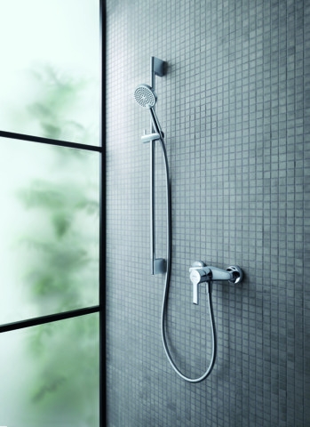 Baterie dus Duravit B24230000010, B.2, tip incastrare aparent, tip com