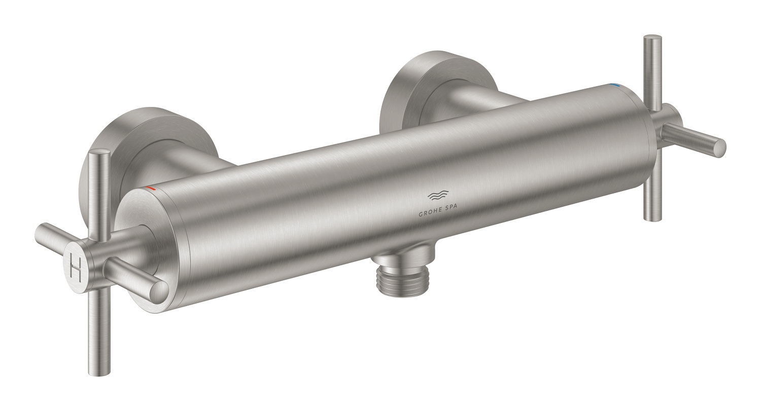 Grohe SPA Baterie dus grohe atrio, aparenta, mat, otel satinat, 26895dc0