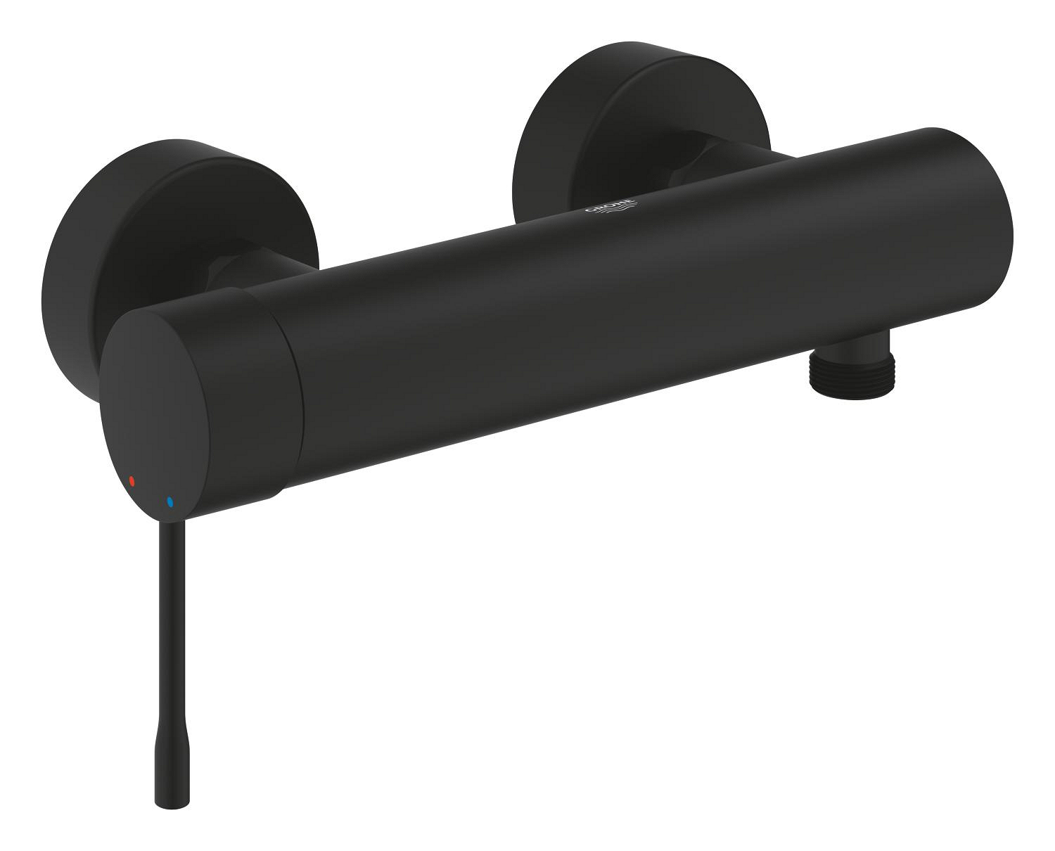 Grohe Baterie dus grohe essence 25252kf1, 1/2'', aparenta, monocomanda, mat, negru