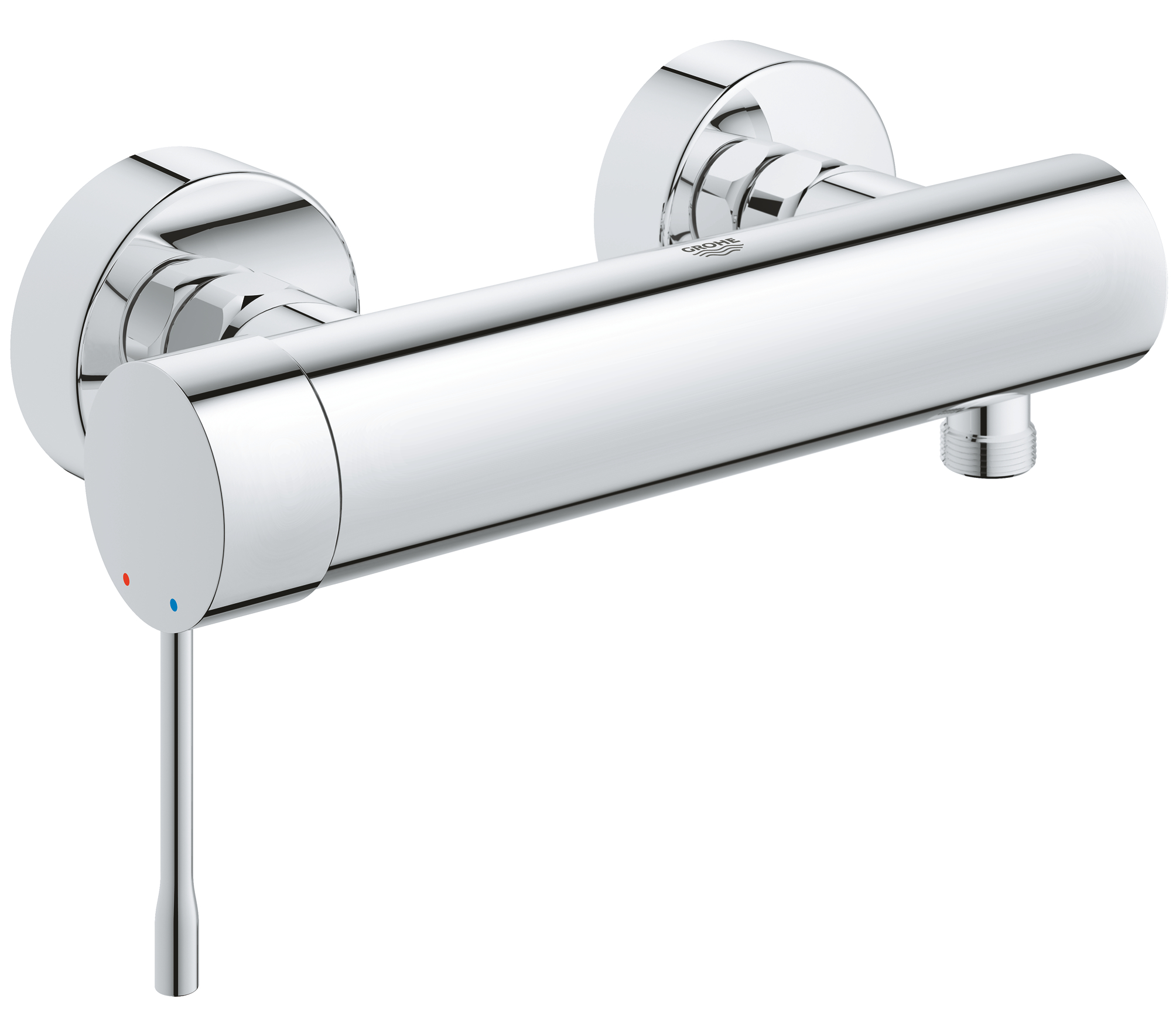 Grohe Baterie dus grohe essence 33636001, 1/2'', monocomanda, cartus ceramic, protectie reflux, crom