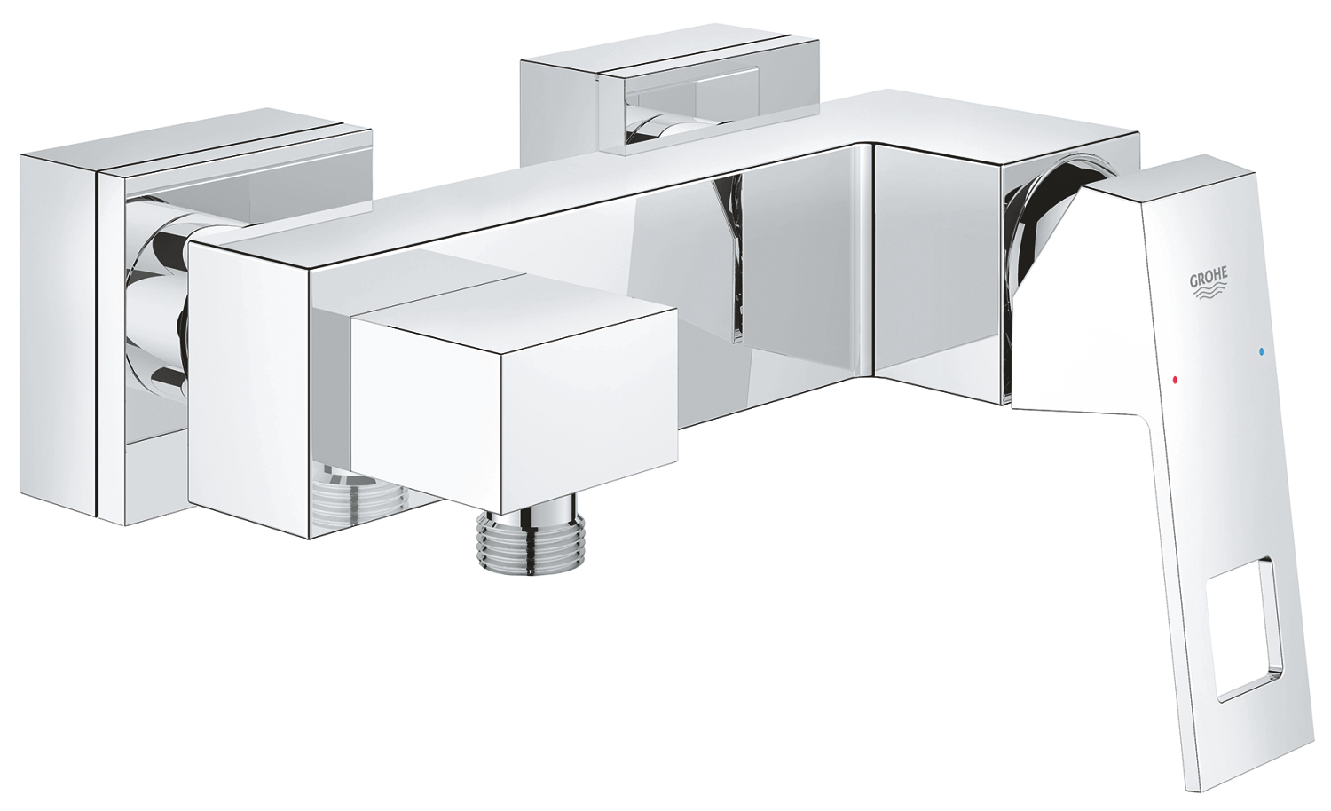 Grohe Baterie dus grohe eurocube 23145000, 1/2'', aparent, protectie, crom