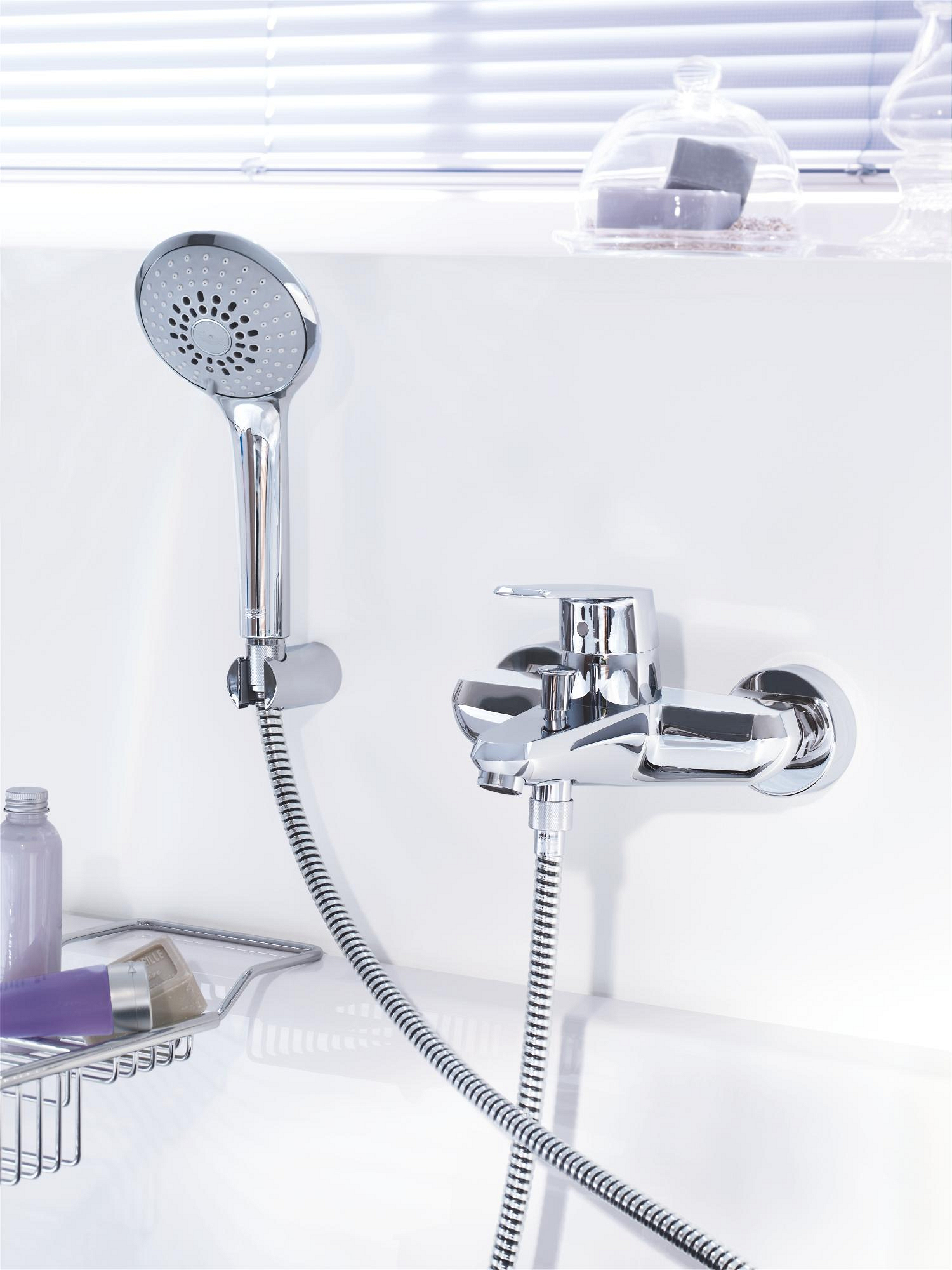 Set baterie dus Grohe 33395002, tip incastrare aparent, tip comanda mo