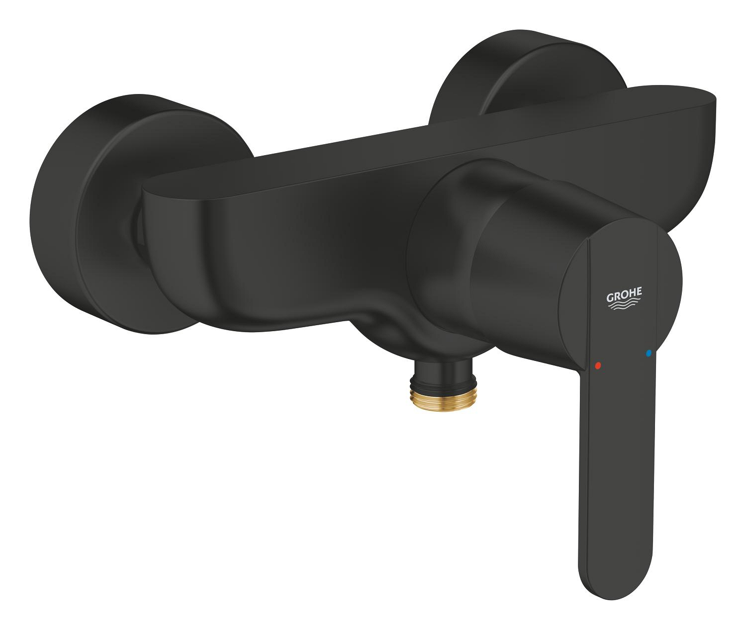 Grohe Baterie dus grohe get, aparenta, mat, negru, 328882430