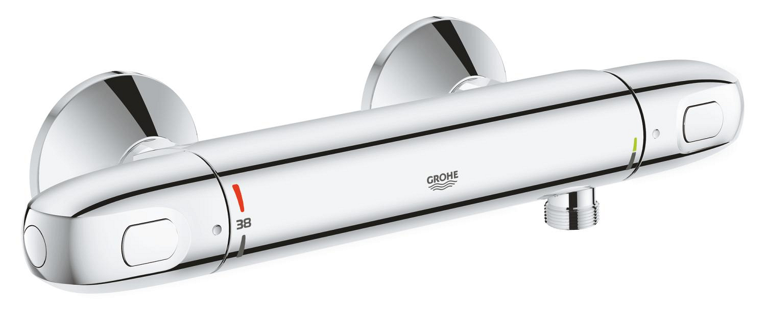 Grohe Baterie dus grohe grohtherm 1000, aparenta, termostat, crom, 34814003