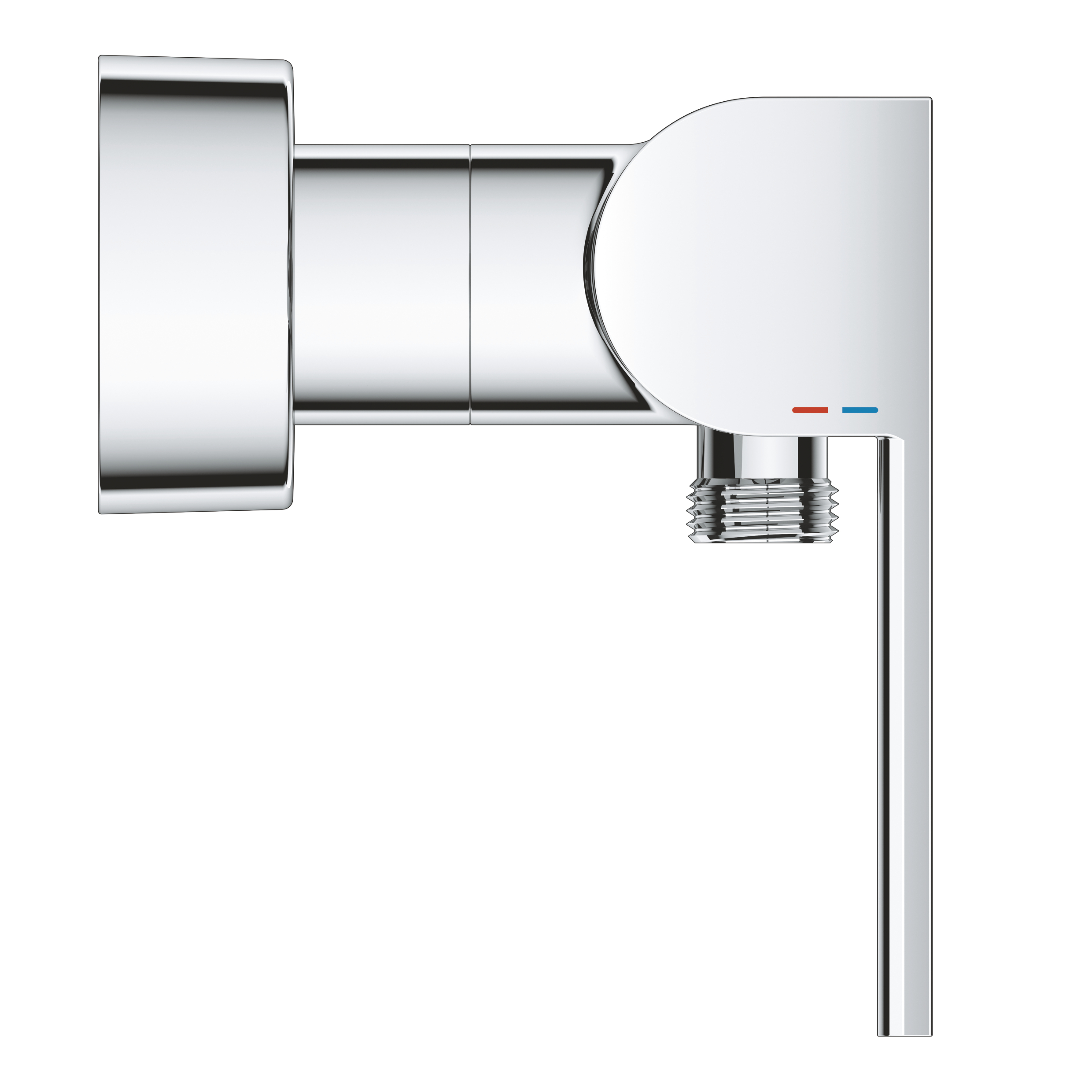 Baterie dus Grohe 33577003, 1 bar, 303 mm, 90 mm, 2 orificii instalare, 1/2 dimensiune racord furtun, Crom