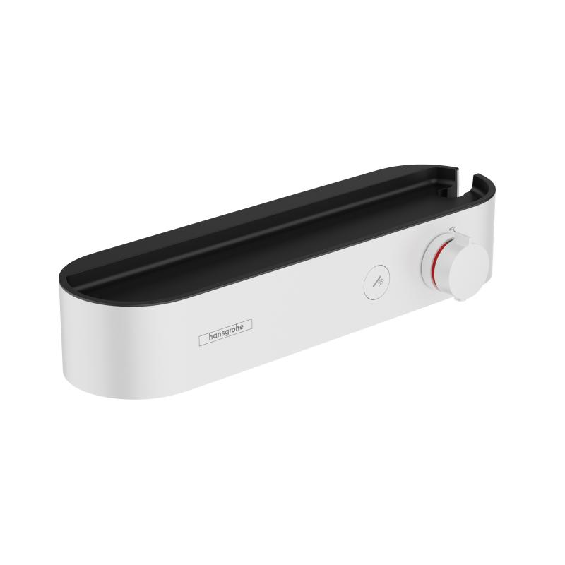 Hansgrohe Baterie dus hansgrohe showertablet select 24360700, 1/2'', aparenta, termostat, coolcontact, izolatie fonica, mat, alb