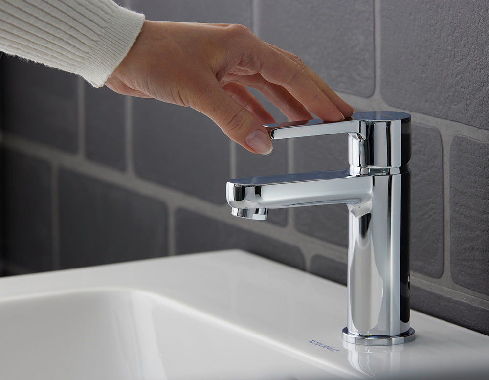 Baterie lavoar Duravit B21010002010, B.2, tip comanda monocomanda, mar