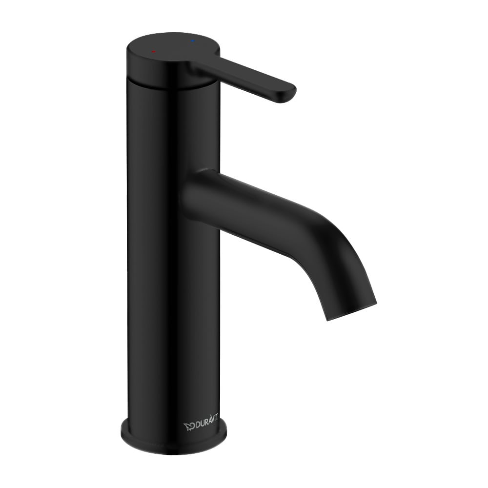 Duravit  Baterie lavoar duravit c.1, m, 175 mm, mat, negru, c11020002046