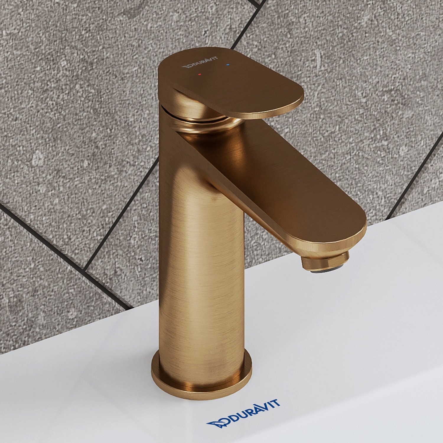 Baterie lavoar Duravit WA1020001004, Wave, tip comanda monocomanda, ma