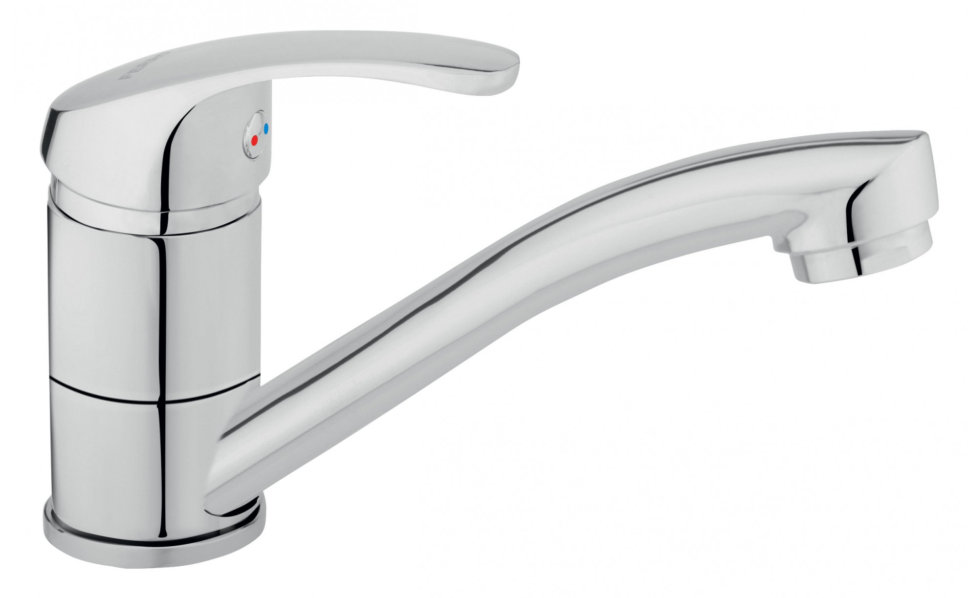 Ferro Baterie lavoar ferro basic bbc2a, 3/8'', marimea s, monocomanda, cartus ceramic, pivotanta, fara evacuare, crom